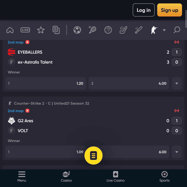 Apuestas Esports