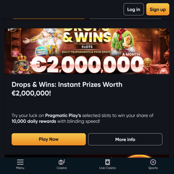 Drops and Wins