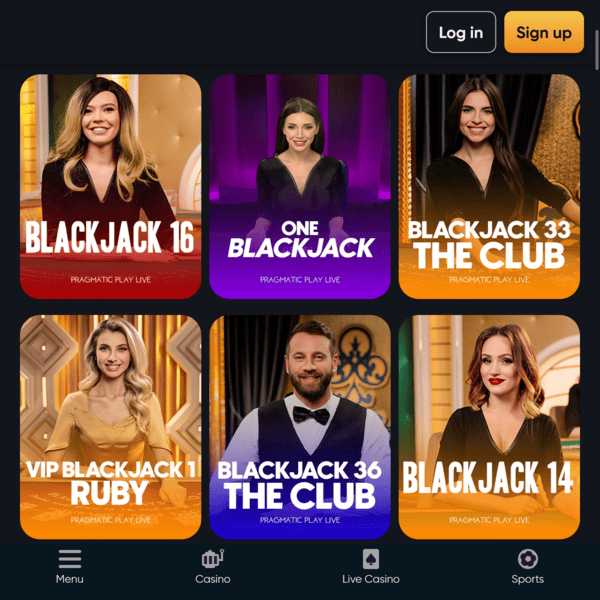 Live Blackjack